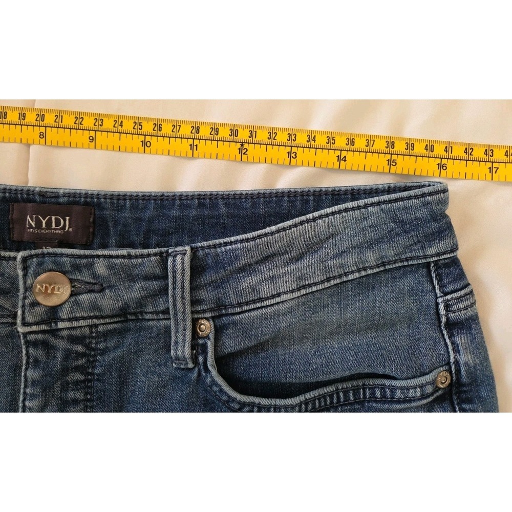 NYDJ Jeans Women's 12 - Slim Bootcut - Lift Tuck Stretch, Cool Embrace - Picture 6 of 9